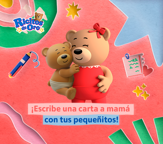 ¡Escribe una carta a mamá con tus pequeñitos! 