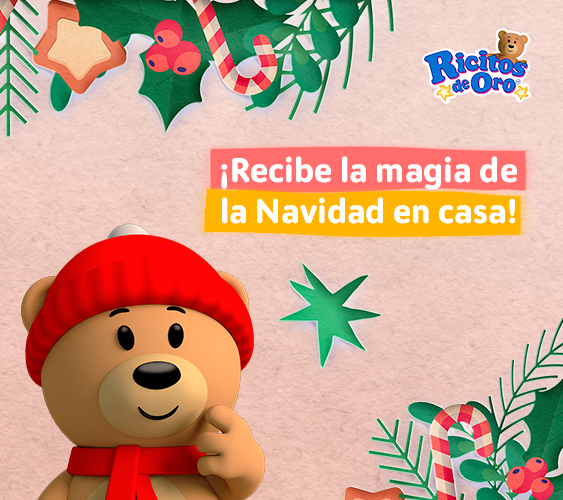 ¡Recibe la magia de la Navidad en casa!