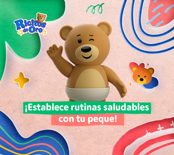 ¡Establece rutinas saludables con tu peque!￼