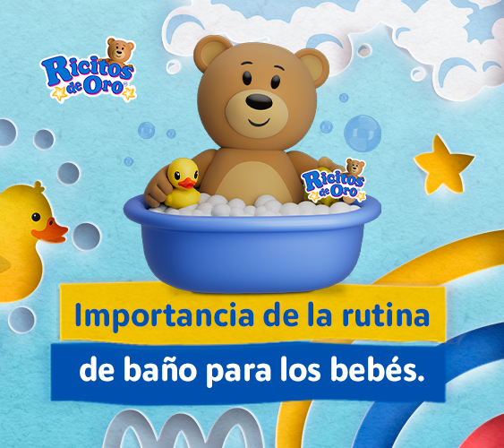 Importancia de la rutina del baño para los bebés