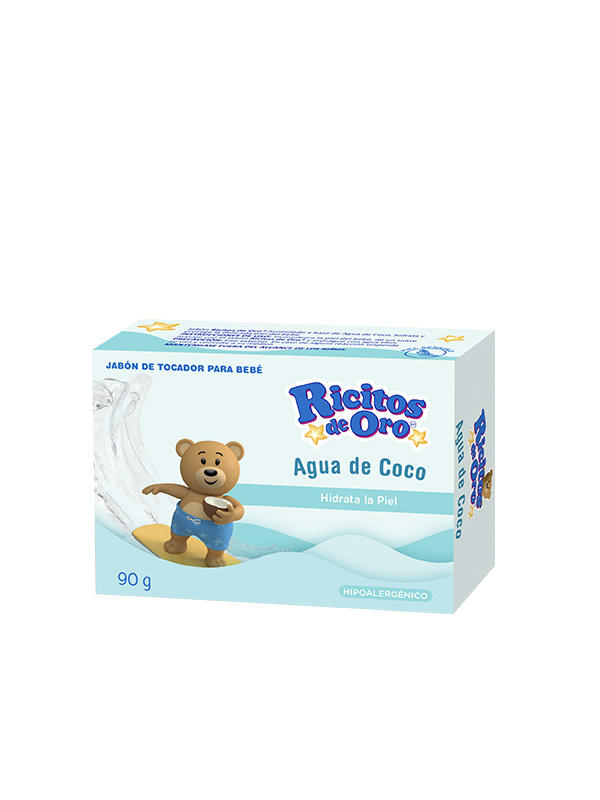 Jabón Agua de Coco Ricitos de Oro®